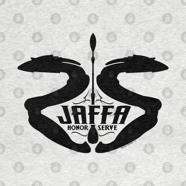 Jaffa    (black print) by Illustratorator